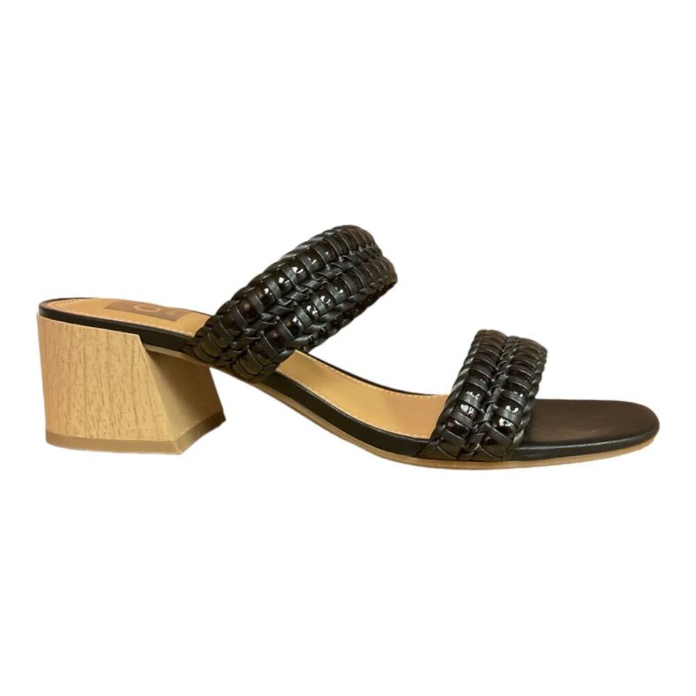 DV Dolce Vita Ladies Cushioned Memory Foam Lightweight Santana Sandal - Black - Picture 2 of 5